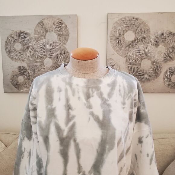 Banana Republic Tie Dye Cropped Sweatshirt - Picture 5 of 14